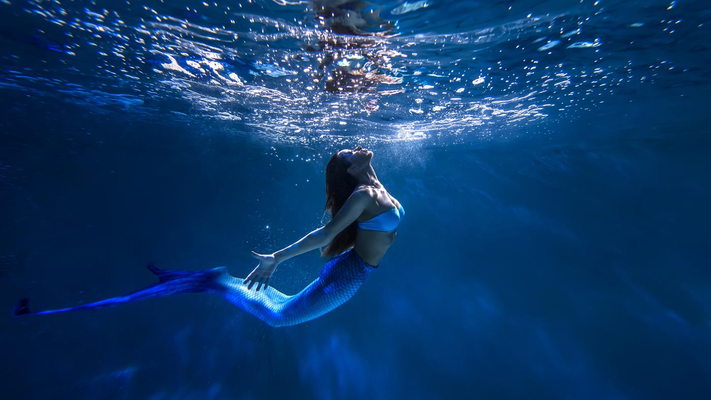 Meerjungfrauenschwimmen in Stuttgart